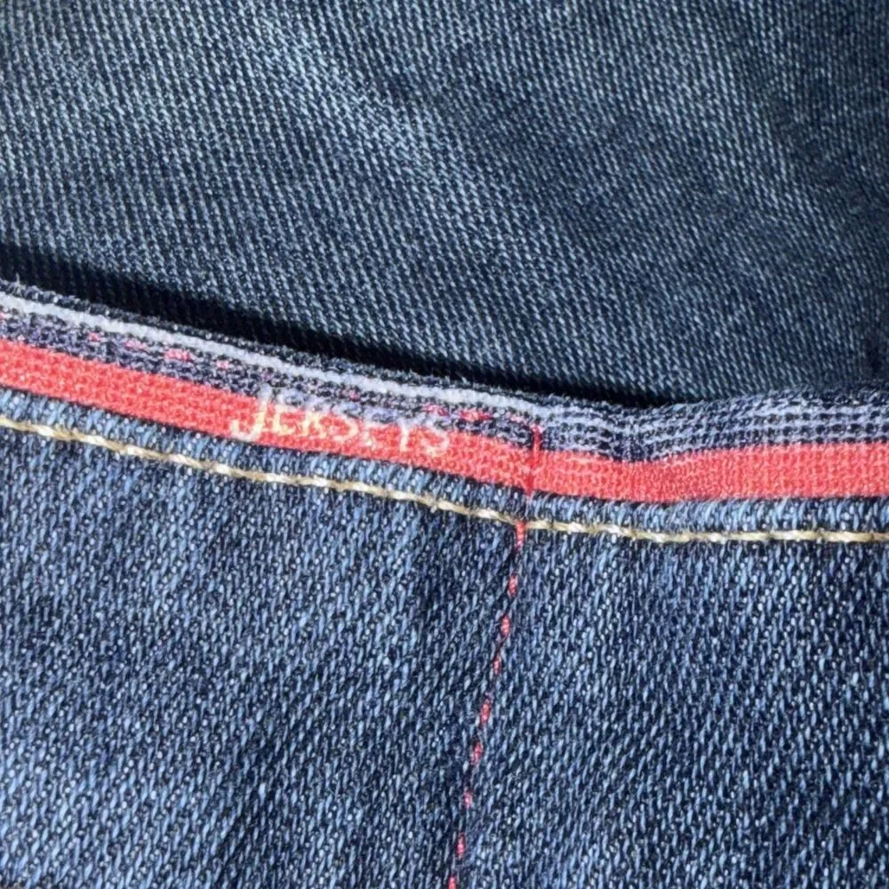 Edwin JERSEYS Jeans Men's Medium Size 30 Blue Denim Slim Straight Stretch Japan